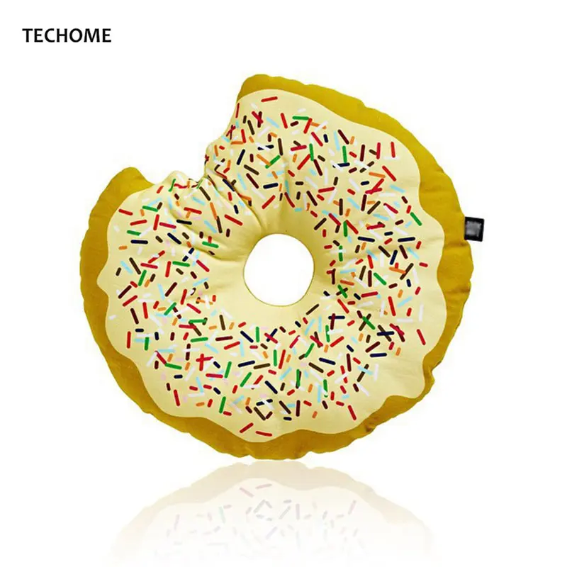 Детская подушка в виде пончиков декоративная новый стиль милая форма для девочек