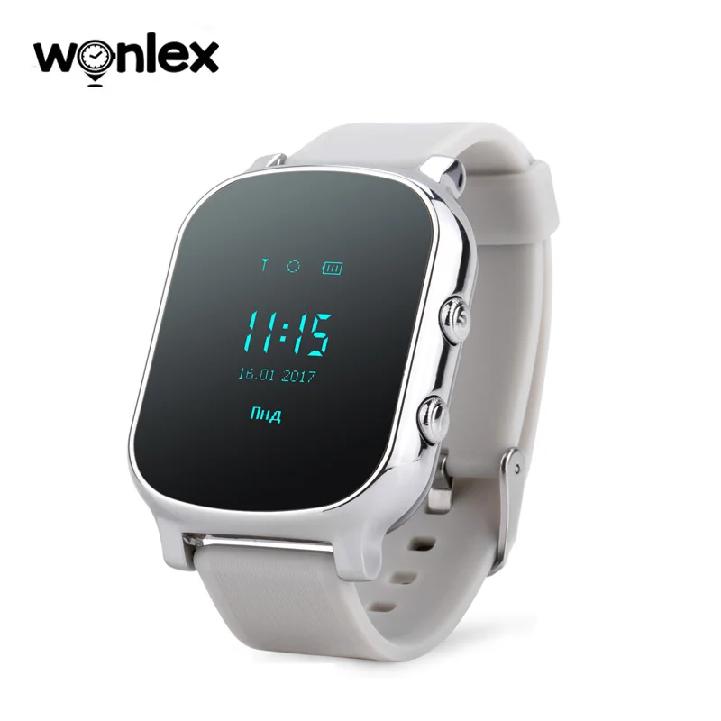 Детские Смарт часы Wonlex GW700 с GPS трекером детские наручные шагомером и кнопкой SOS 2G