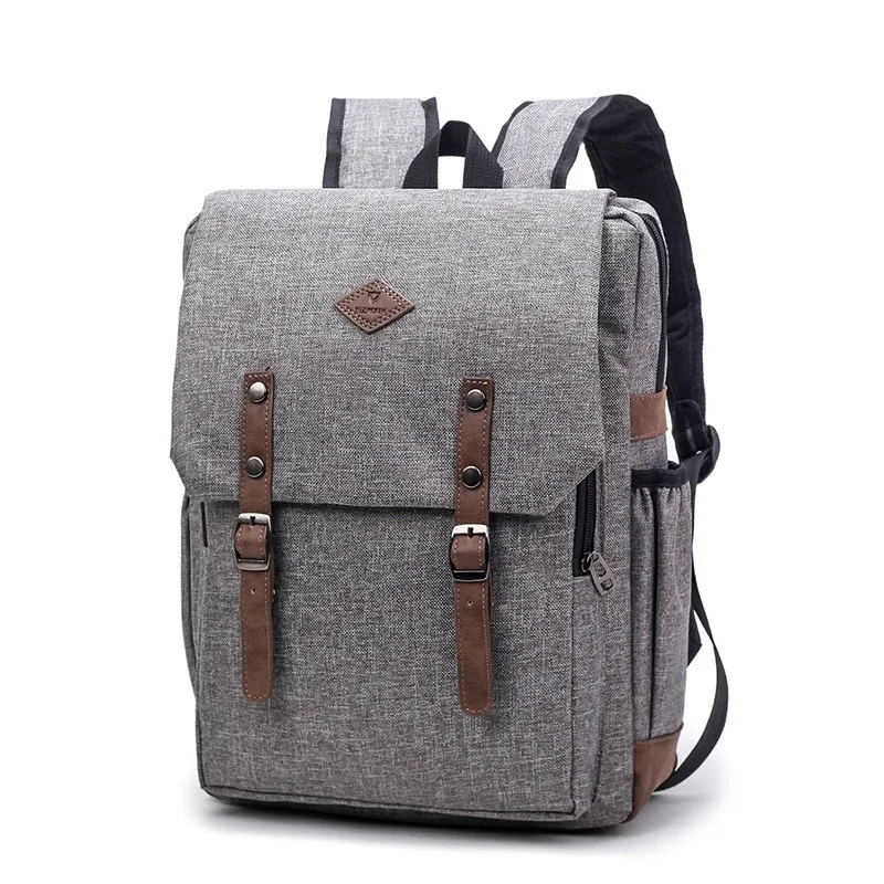 Тканевый рюкзак для мужчин и мальчиков в стиле ретро|backpack school bag|school bags for teenagersbags