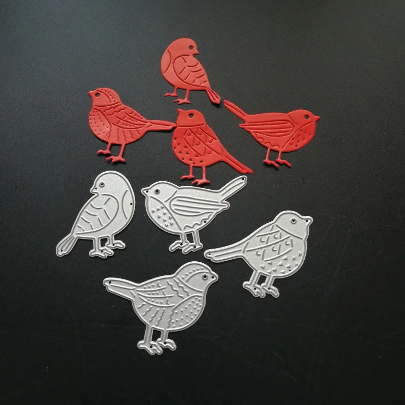 Птицы металлические режущие штампы трафареты для diy Скрапбукинг Фотоальбом