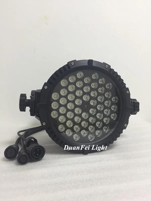 6 шт./лот led par 54x3w rgb dmx можно мыть настенный светильник для здания и сада|par 54x3w|led