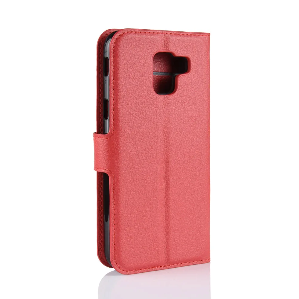 Роскошный кожаный бумажник флип чехол с держатель для карт Слот Kickstand Обложка