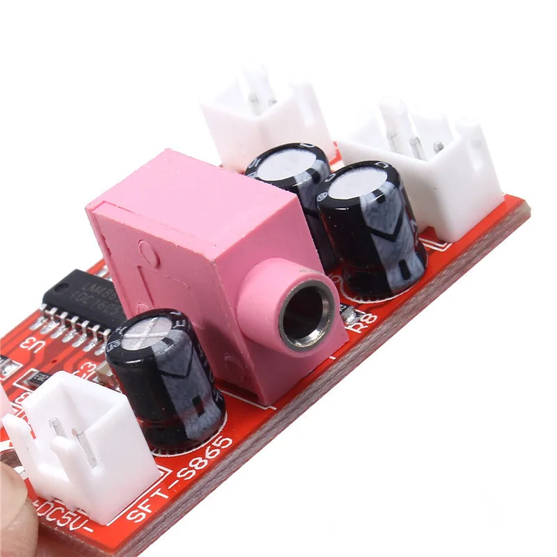 Мини Hi-Fi LM4863 5 В 3 Вт + двухканальный усилитель для жара плата SFT-S865 | Электроника