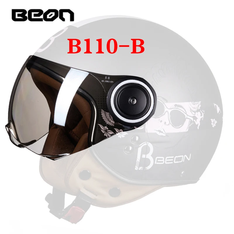 Полнолицевой открытый шлем щит для BEON все стиль флип мотоцикл BEON B110 110B 103 110A B216 T702 шлем - Цвет: b110b