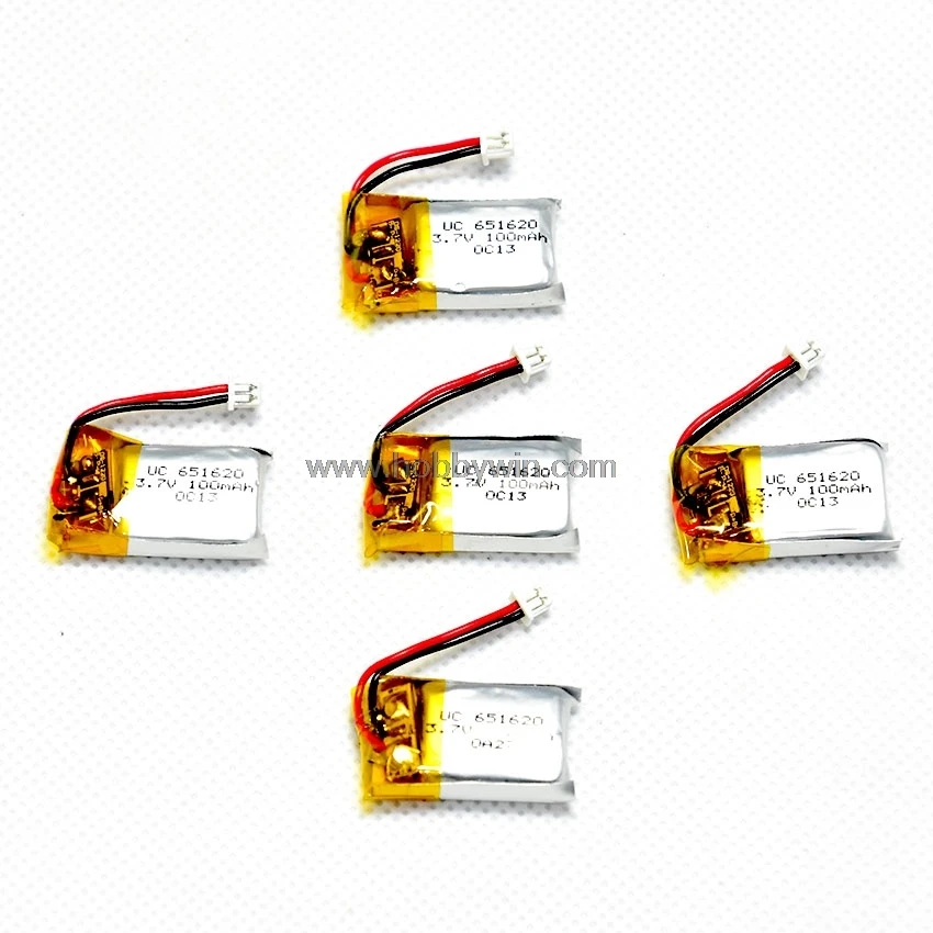 3 7 В/100 мАч 20C LiPO батарея 1 25 plug x5pcs для RC micro drone multirotor Lipolymer power|Детали и аксессуары| |