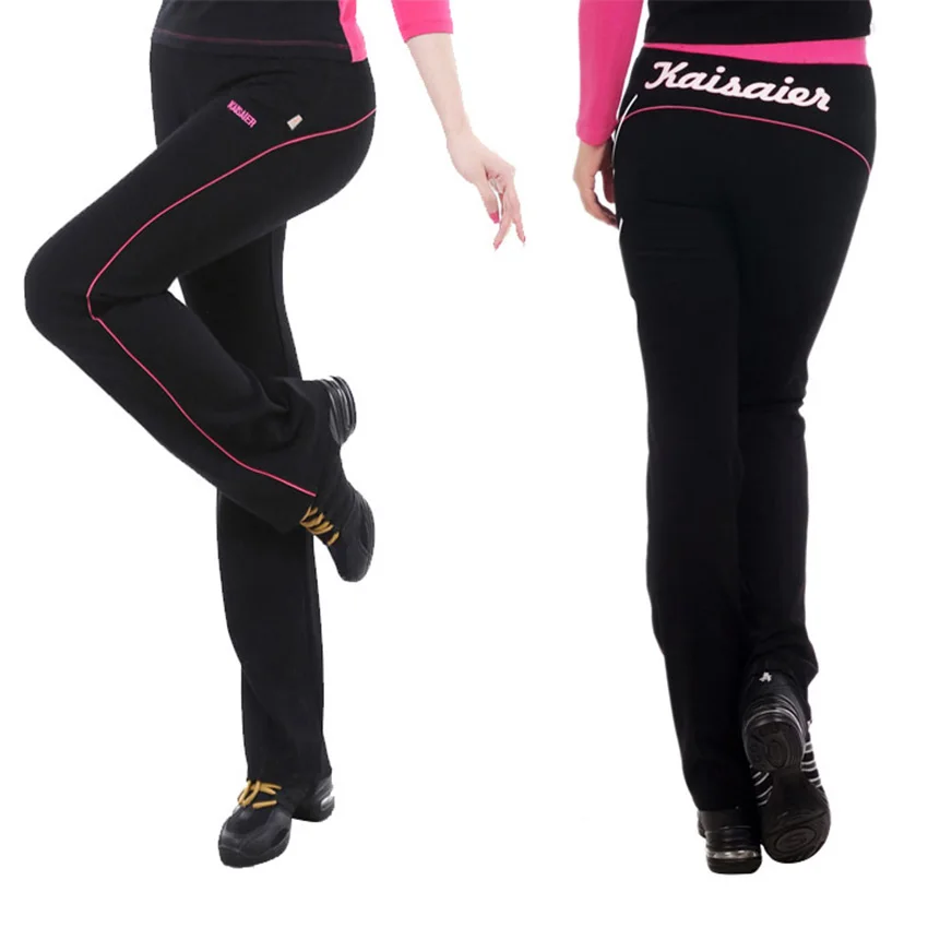 Free Shipping New Fashional Women Yoga Pants Soft Square Dance Fitness Sport Trousers Hot Sale DL 55 | Спорт и развлечения