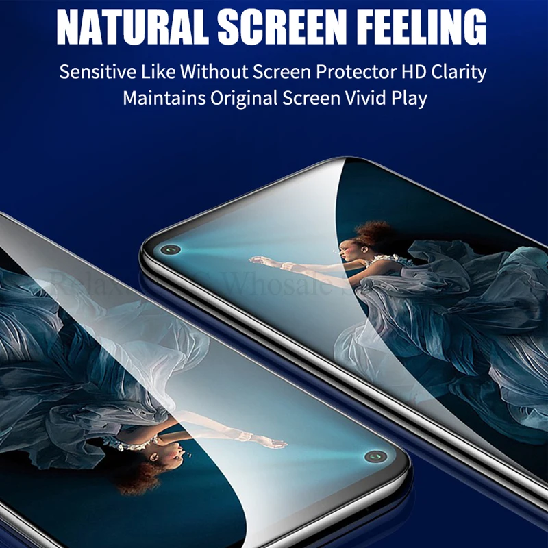 Закаленное стекло 9D для Huawei Honor 20 Защитное экрана Pro защита с полным наклеиванием