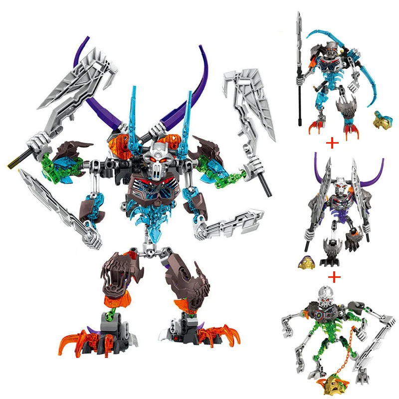 BionicleMask светильник маска создатель Череп мясорубка череп Скорпион робот Bionicle