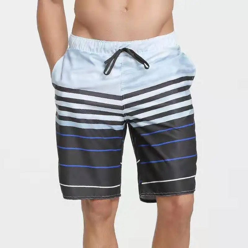 

SBART Men's Summer Beach Pants Speed-Dry Pants Floral Shorts Plus-Size Beach Pants Casual Hipster Pants Swimming Surfing