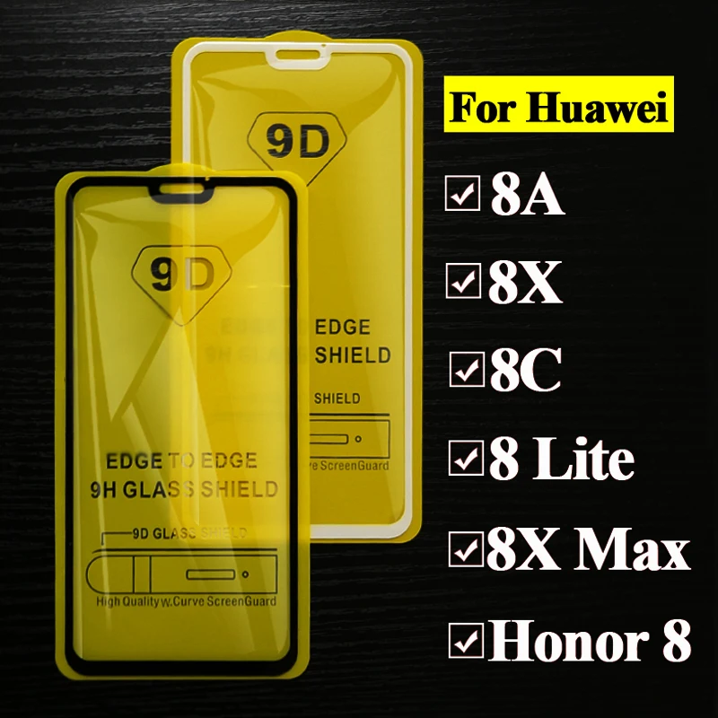Protective glass on for huawei honor 8x max 8 x lite light screen protector tremp hauwei huavei cam honer x8 screenprotector | Мобильные