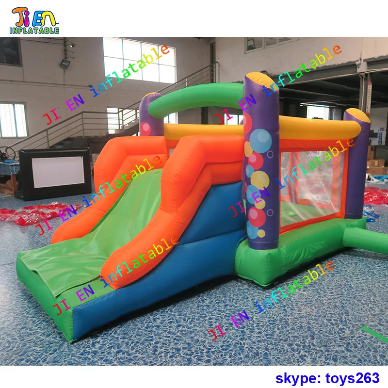 3.5x2x1.2m high inflatable bouncer with slide for kids indoor playground air bouncy jumping house jumper | Игрушки и хобби