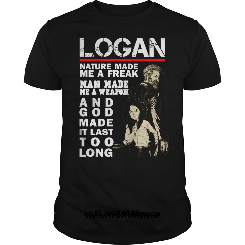 Возьмите LOGAN: природа MADE ME фрик. Человек сделал мне оружие. И Бог создал это длится
