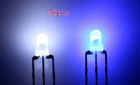 50pcs mix 16kinds bicolor biocolor water clear diffused 3mm 5mm redwhite bluewhite led diode light beads