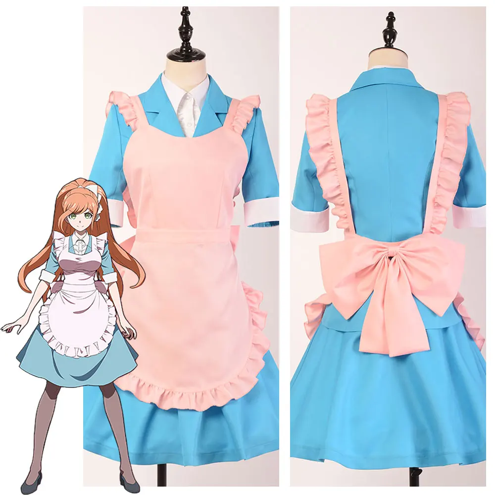 Костюм горничной джукизома из пиковой Академии Danganronpa 3: The End of Hope's Peak Side: Despair Chisa