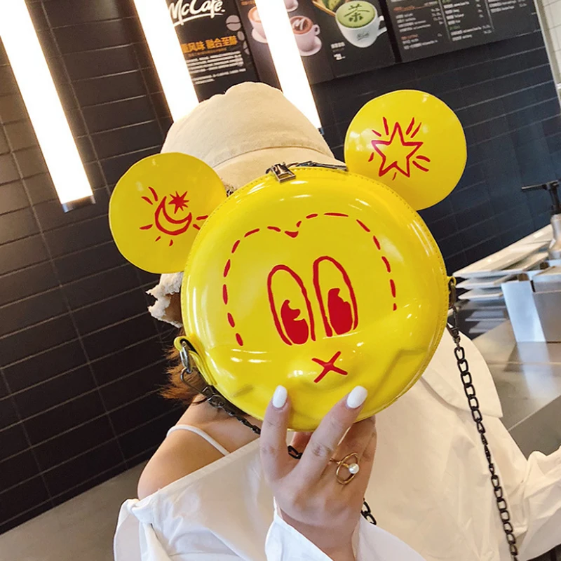 Женские сумки на плечо Disney роскошные женские Сумки из искусственной кожи через