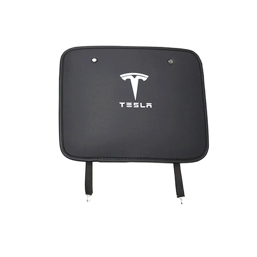 1pcs Новинка для Tesla Model3 S, заднее сиденье автомобиля из натуральной кожи, защита от ударов, защита от грязи, защита для детей, стильный автомобиль - Название цвета: 1pcs