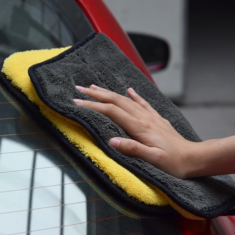 Super Absorbent Car Wash Microfiber Towel Cleaning Drying Cloth Thick Plush Wax Polishing Detailing Towels | Автомобили и
