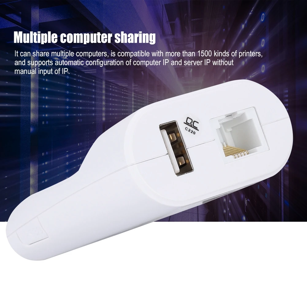 Высокоскоростной USB принтер сетевой принт сервер адаптер поделиться LAN Ethernet Сетевые принтеры горячая распродажа