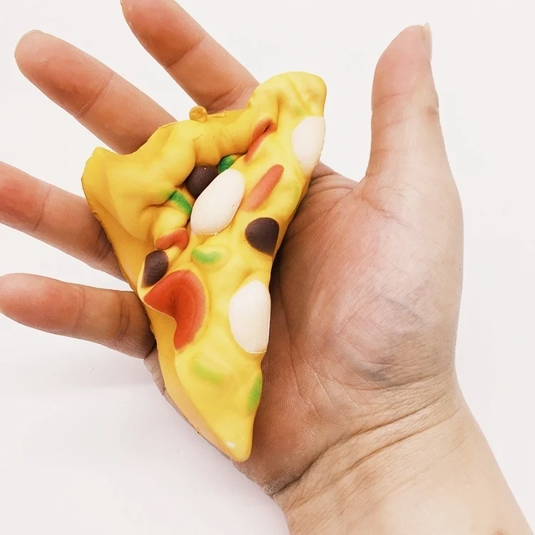 Kawaii 10 см пицца мягкими Jumbo мягкий замедлить рост Милые Имитация еда Squeeze телефон
