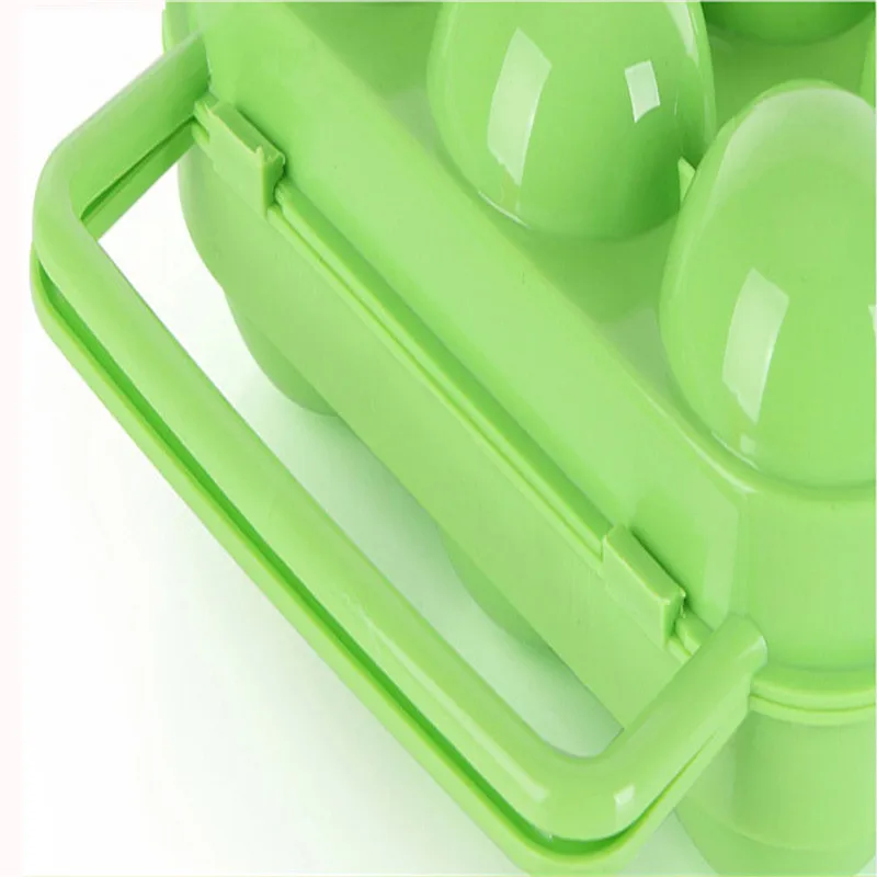 Portable 6 Eggs Tray Holder Egg Storage Box Refrigerator Crisper Container Home Organizer | Дом и сад