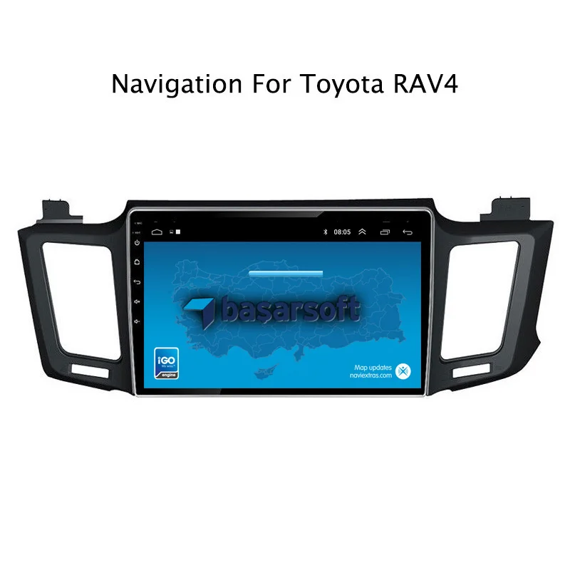 10 1 &quot2.5D Android 8 автомобиля DVD gps для Toyota RAV4 2013 2014 2015 2016 2017 2018 Автомобиль Радио Стерео
