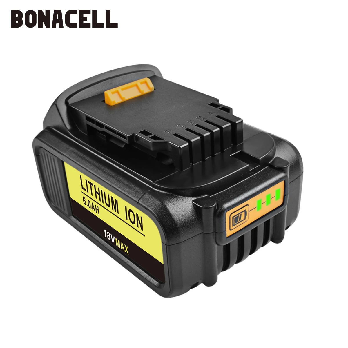 Батарейка Bonacell для электроинструментов DeWalt 18 в 6000 мАч Замена батарейки MAX XR DCB181