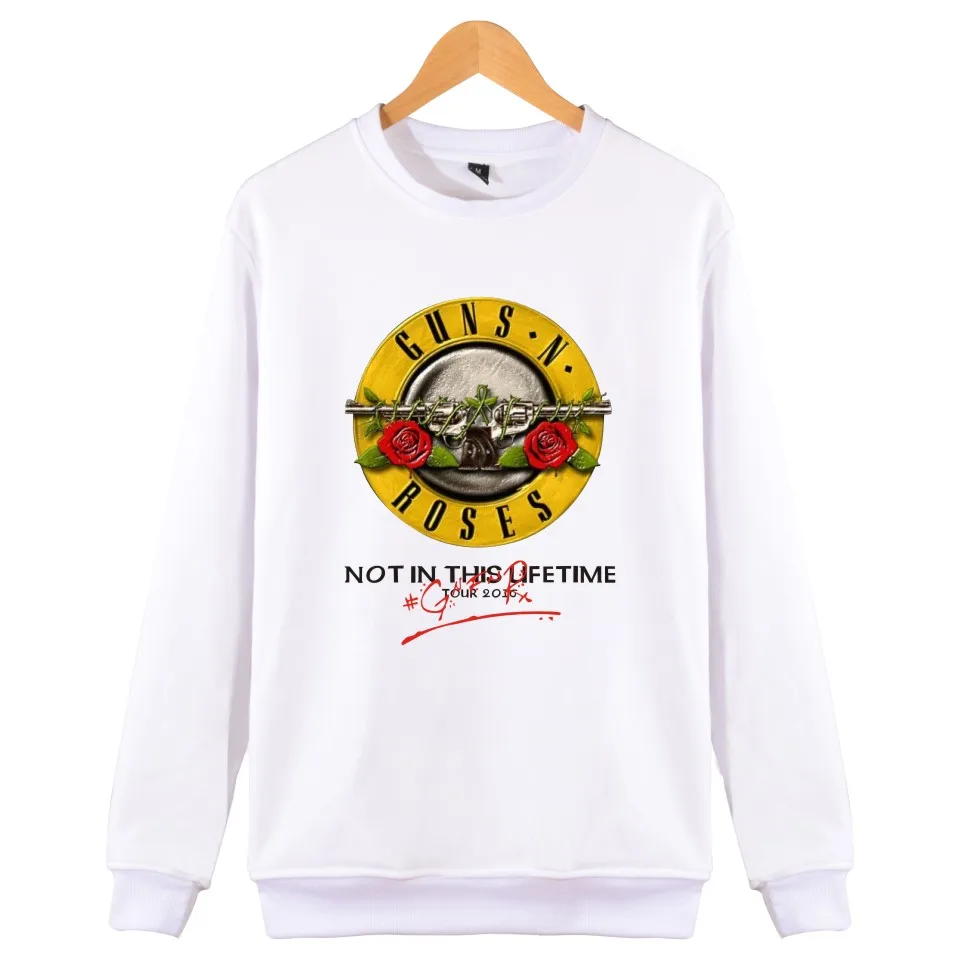 Рок-группа GUNS N ROSES толстовка осень зима модные толстовки с длинным рукавом толстовки для мужчин и женщин хип-хоп спортивный костюм Топы Одежда