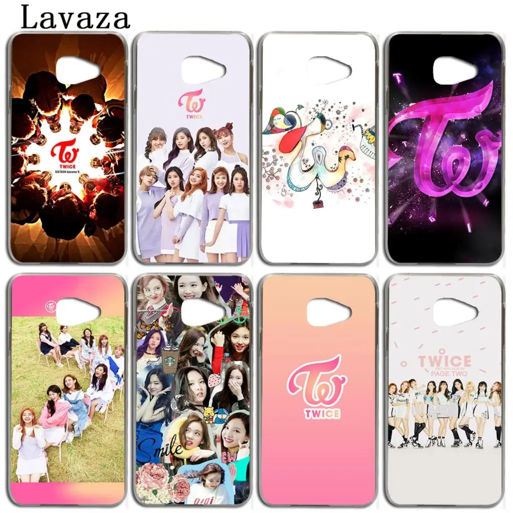 Lavaza TWICE Kpop чехол для телефона Samsung Galaxy Note 10 8 9 A9 A8 A7 A6 Plus 2018 A2 A3 A5 2017 2016 2015