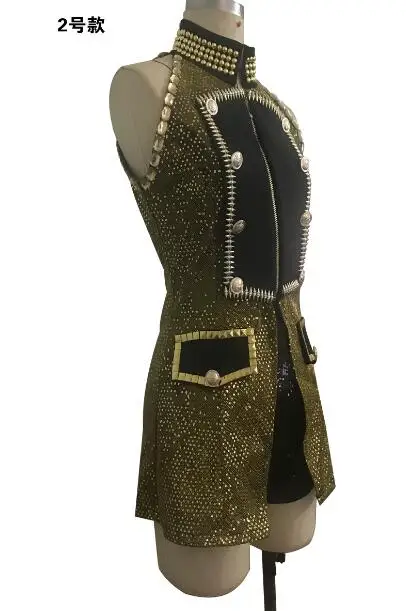 

Ds costumes new female jazz dance great team take chorus costumes sexy dance clothes s-xxl