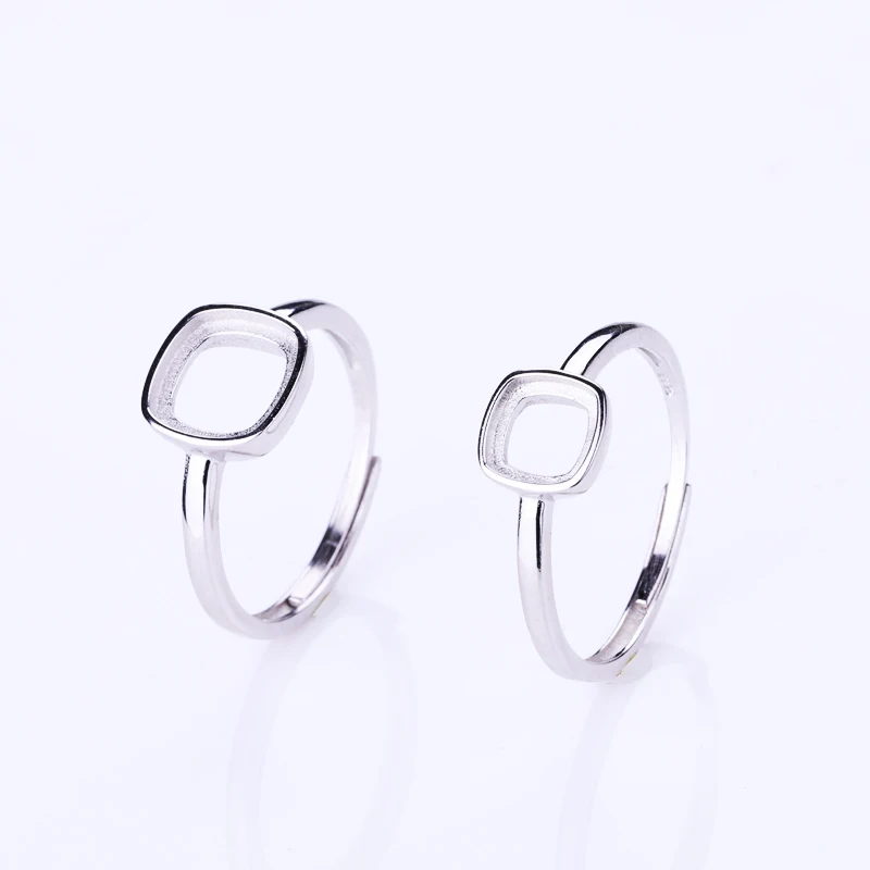 Кольцо из стерлингового серебра 925 пробы для помолвки свадьбы годовщины белого