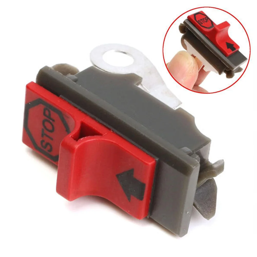 

On Off Flameout Mini моторный инструмент пластиковая цепная пила для садоводства, запасные части двигателя, стоп-выключатель