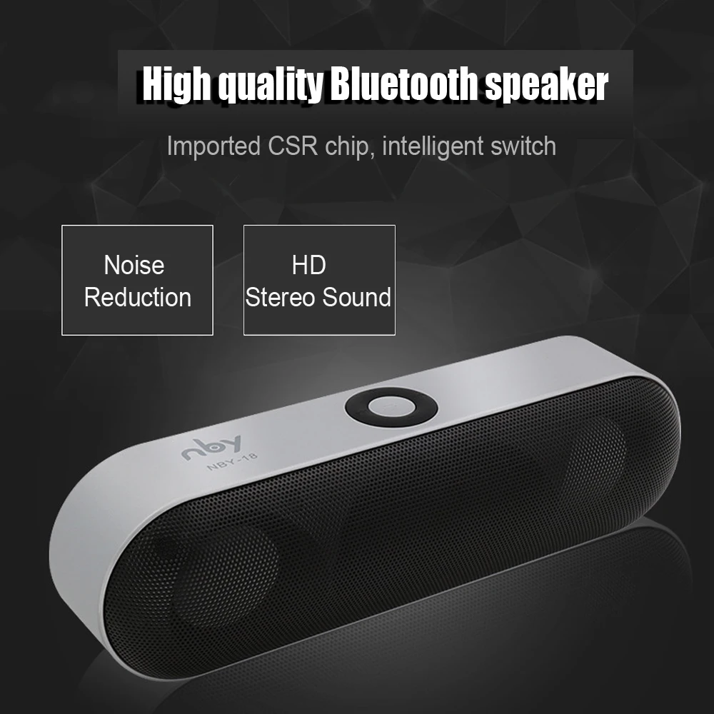 BDF портативный Bluetooth динамик беспроводной стерео звук Бумбокс поддержка TF AUX FM