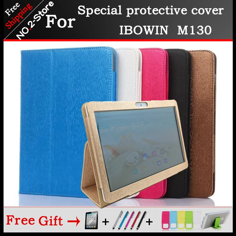 Модный 2 слойный Чехол книжка из искусственной кожи с подставкой для IBOWIN M130 MTK6580