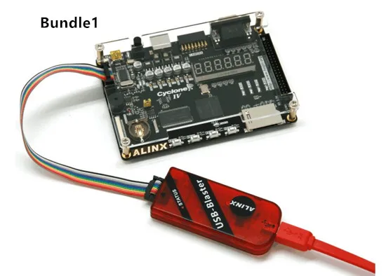 Последняя версия Altera EP4CE6 FPGA макетная плата+ высокоскоростной USB Blaster FPGA плата с 256 м SDRAM VGA