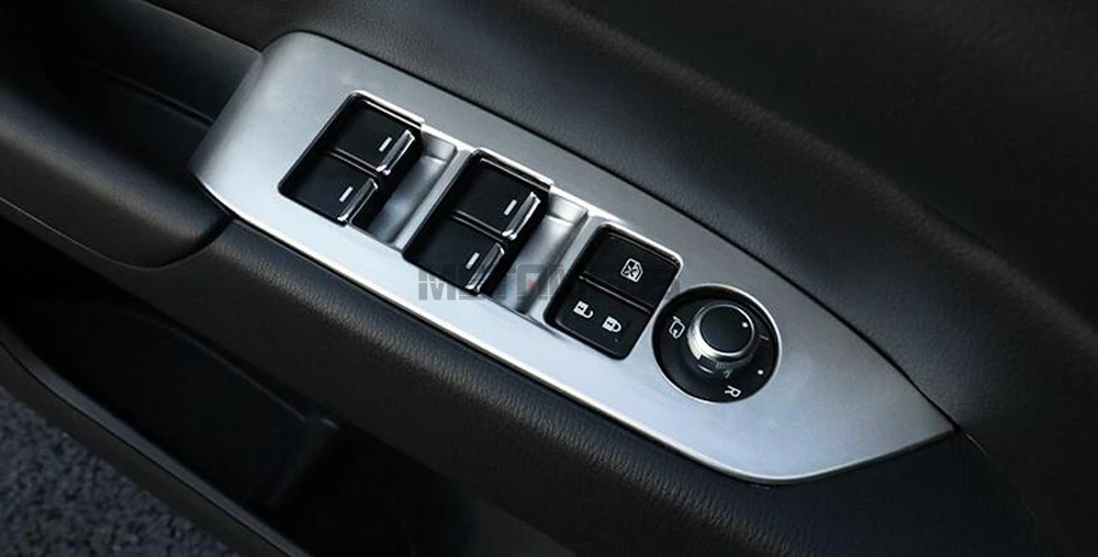Для Mazda CX-5 CX5 KF, аксессуары, углеродное волокно, окно, подъемный переключатель, накладка, внутри, подлокотник, рамка, автомобильный стиль