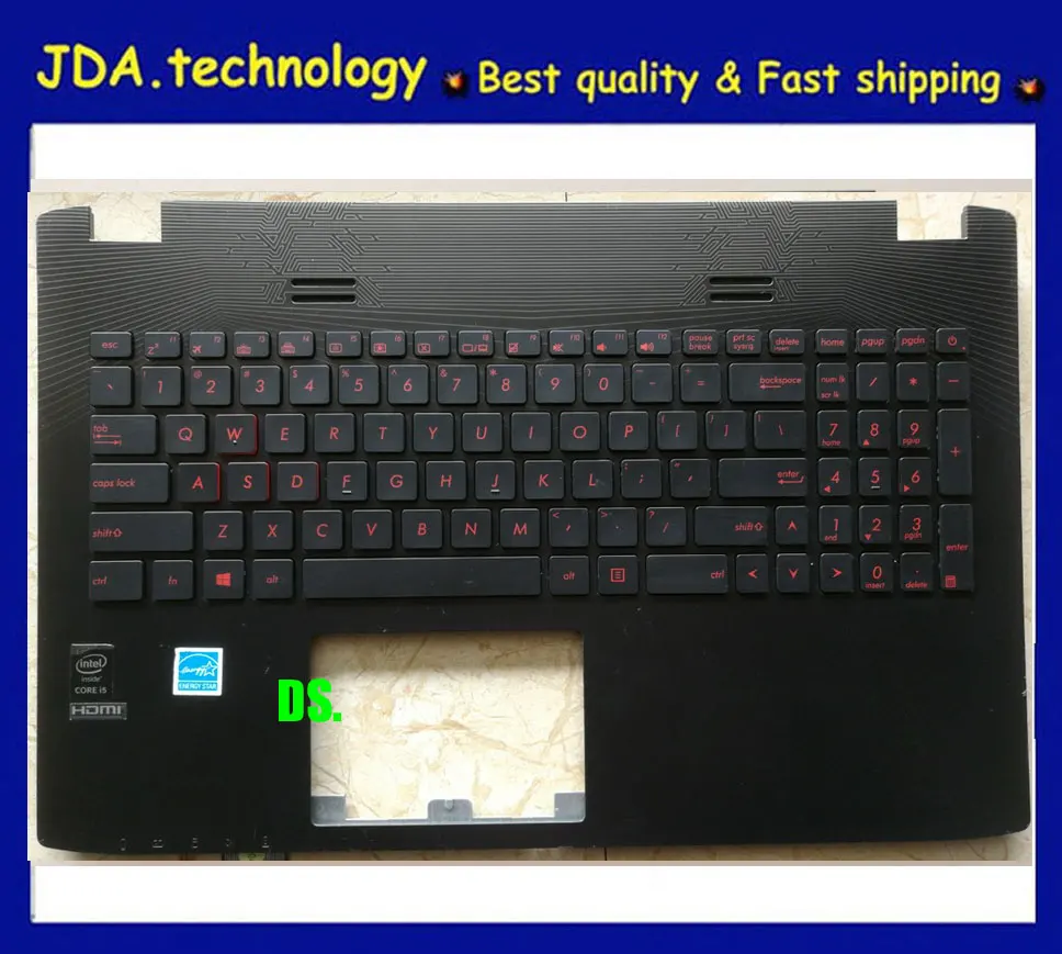 Подлинная верхняя крышка MEIARROW для клавиатуры ASUS Flying Fortress ROG ZX50 ZX50J ZX50JX GL552 GL552VW GL552J