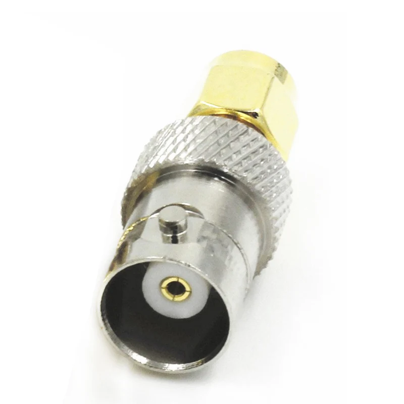 Медный SMA штекер BNC Гнездовой разъем Коаксиальный RF Коаксиальная антенна