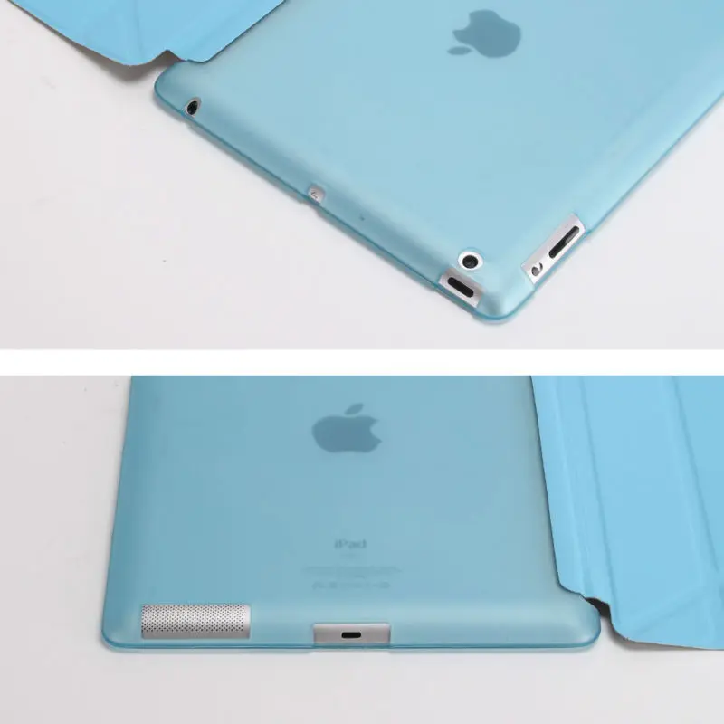 Красивый мягкий силиконовый чехол из ТПУ+ смарт-чехол с подставкой для apple ipad 2 3 4 чехол из искусственной кожи на магните для сна тонкий