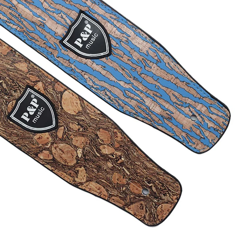

New PU Leather Cowhide Soft Durable Guitar Strap Acoustic Electric Guitar Strap Bass Strap Adjustable Guitar Belt