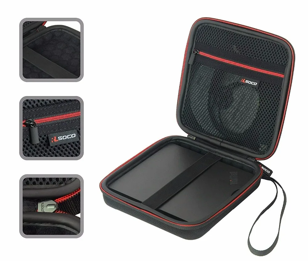 

USB CD DVD Writer Blu-Ray & External Hard Drive Travel Case for Apple Superdrive, Samsung, LG, Dell, ASUS External DVD Drives