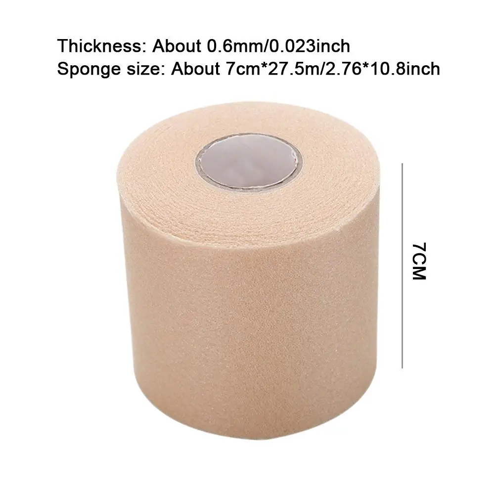 7 см * 27 5 м Спортивная бандажная лента с поролоновой подкладкой мягкая