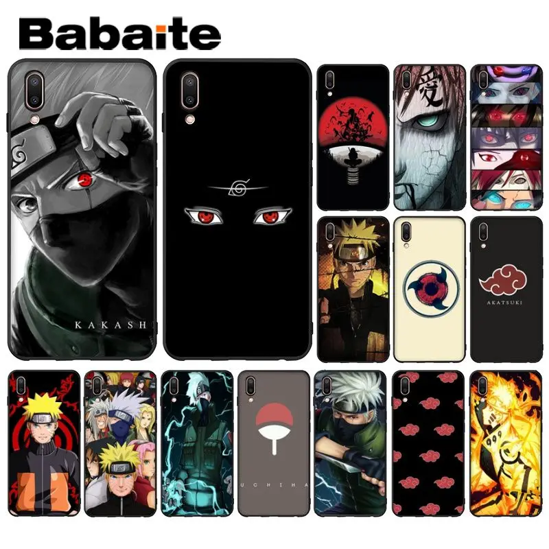 Babaite Hokage Naruto Kakashi DIY Окрашенные аксессуары для телефона чехол ViVo X9 Plus X Play 6X23X20 plus X9S