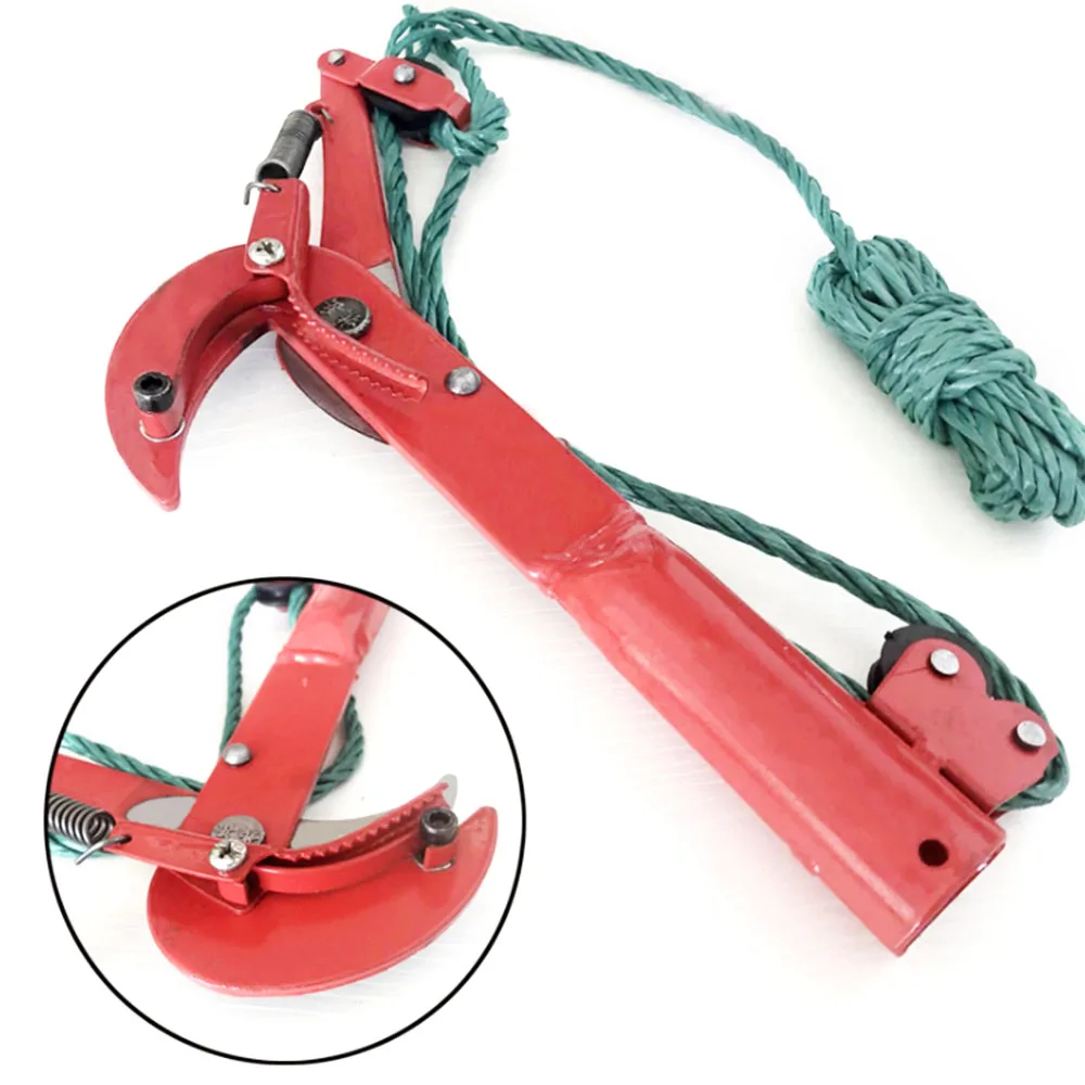 Горячая Распродажа двойной шкив высокой филиал ножницы сад фермы инструменты