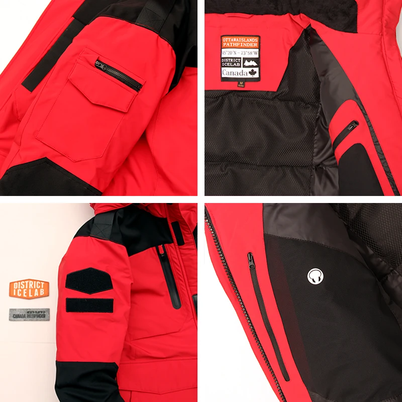 Asesmay 2017 новое поступление Для мужчин пуховик толстый Повседневное утка парка