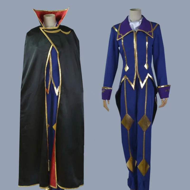 Костюм для косплея лобоуча восстания код GEASS Lelouch фиолетовая вечеринка на