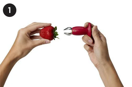 ZORASUN клубника Huller Slicer резак фруктов инструменты хорошее Кухня гаджеты DIY удаляет клубника несъедобные Запчасти быстро