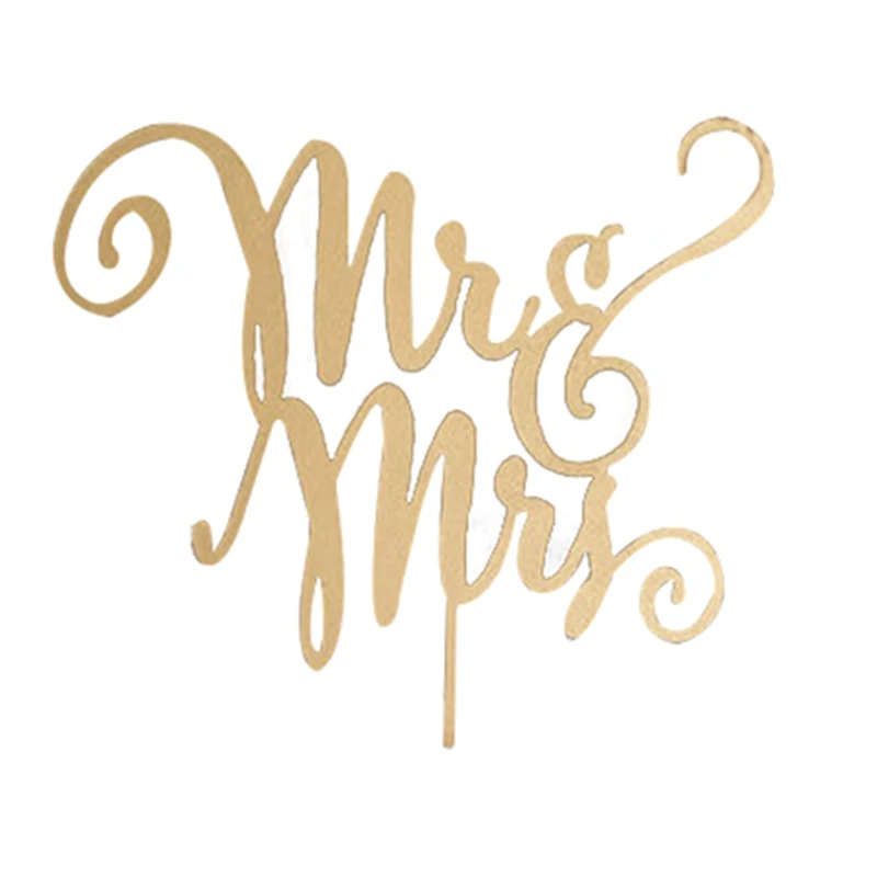 Mr Mrs Monogram деревенская свадьба дерево обручальные топперы для тортов украшение