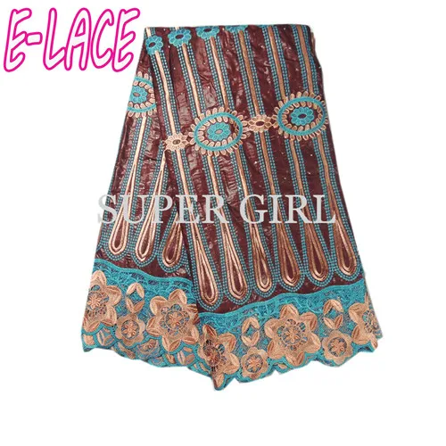 Новинка 2017 года поступление бисером африканских Базен Riche Getzner ткани с Вышивка