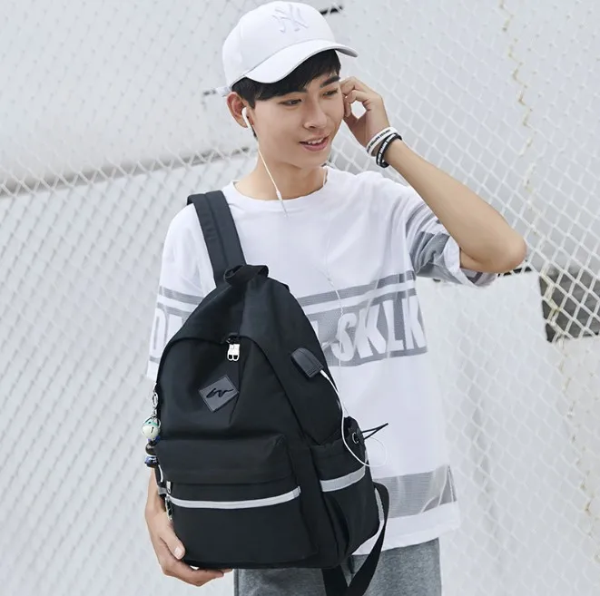 WINNER новый водонепроницаемый USB зарядный женский рюкзак Mochila Мужская школьная