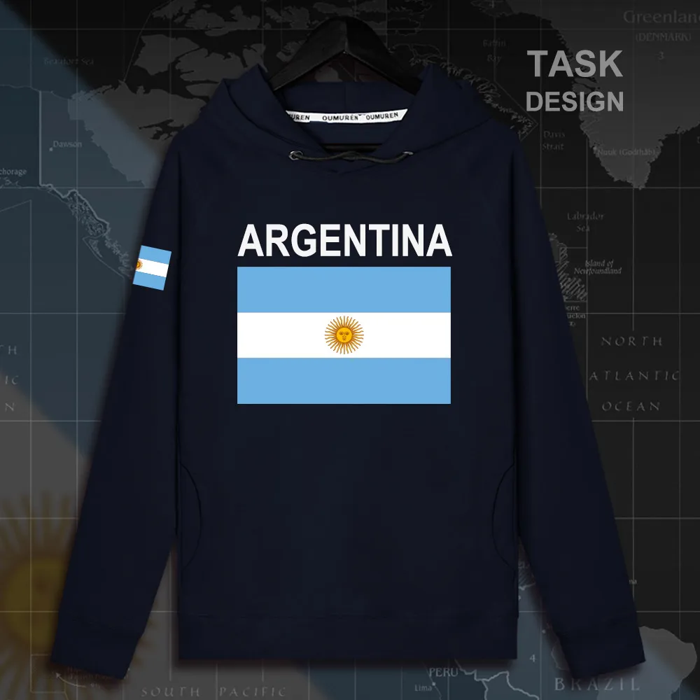 

Argentina Argentine AR, мужская толстовка с капюшоном, пуловеры, Мужская толстовка, тонкая новая уличная одежда, спортивный костюм в стиле хип-хоп, Нац...
